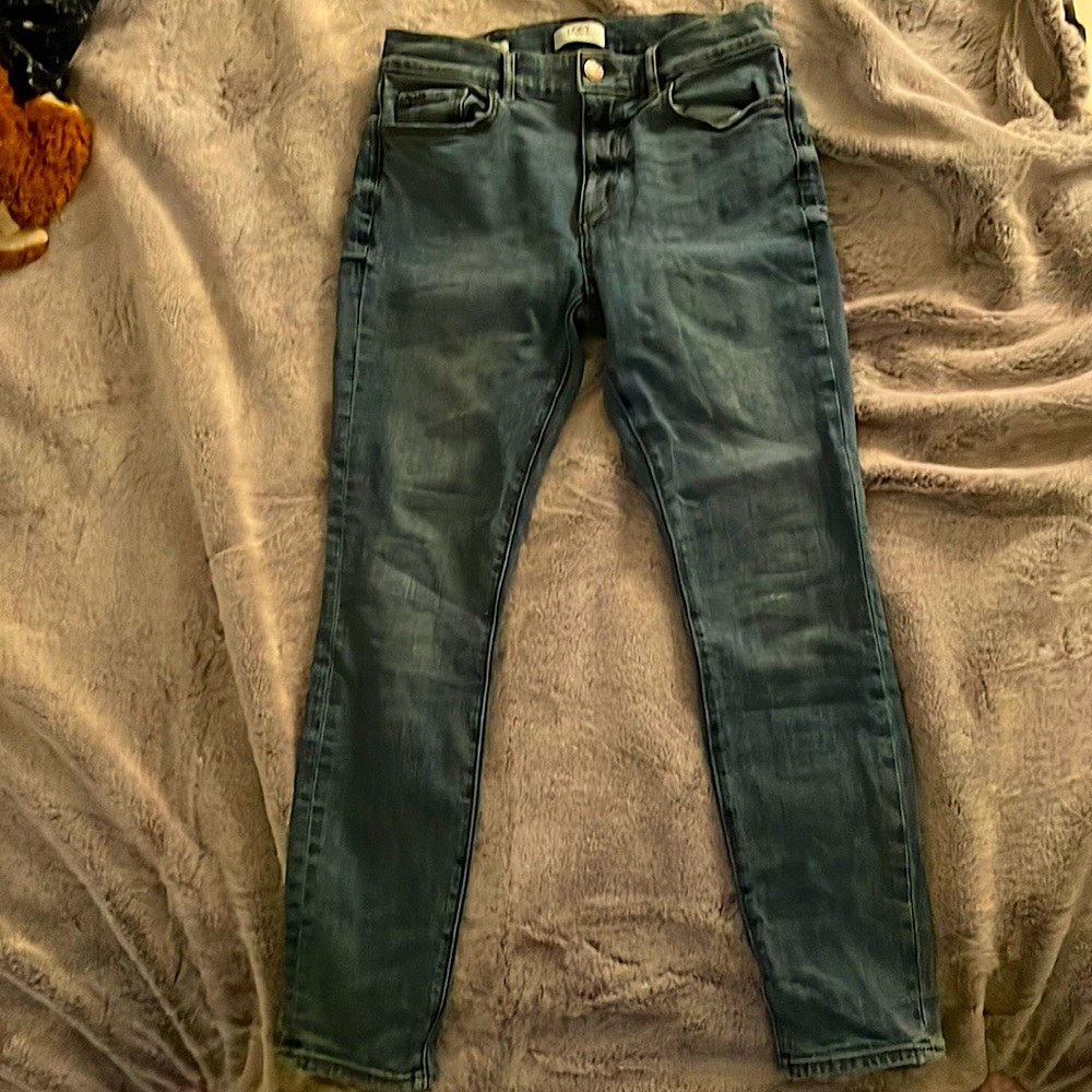 Loft skinny petite size 4. skinny jeans.  EUC.